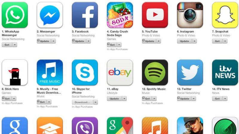 Quante applicazioni ci sono nell'App Store?
