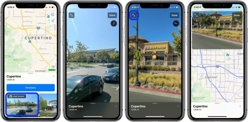 Come usare Apple Maps Street View