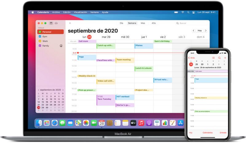 Come le app calendario e contatti di Apple possono renderti più produttivo