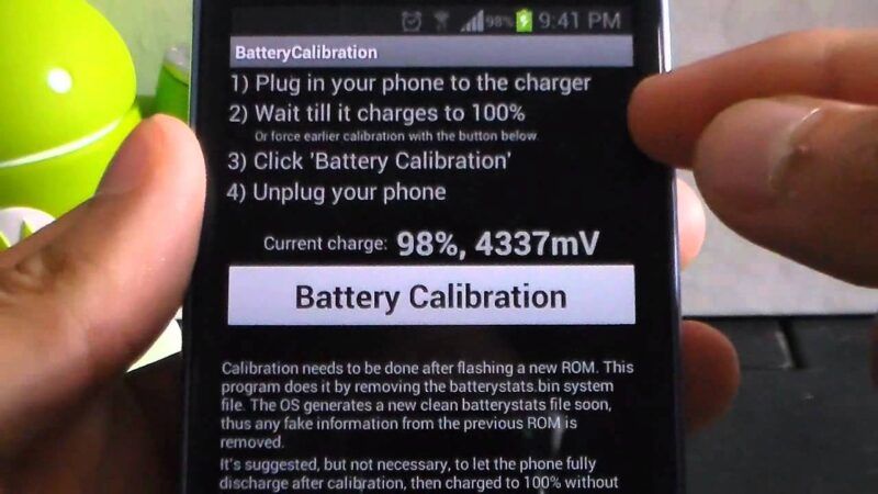 Come calibrare la batteria di Android