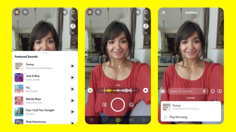 Come fare uno Snapchat con la musica sul tuo telefono