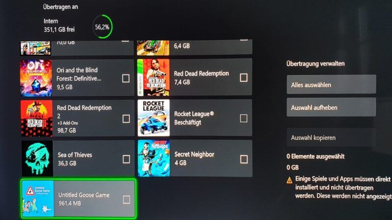Come spostare i giochi da Xbox One a Xbox X o S Series