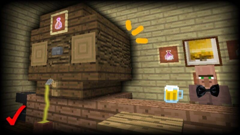 Come fare una stazione di birra in Minecraft