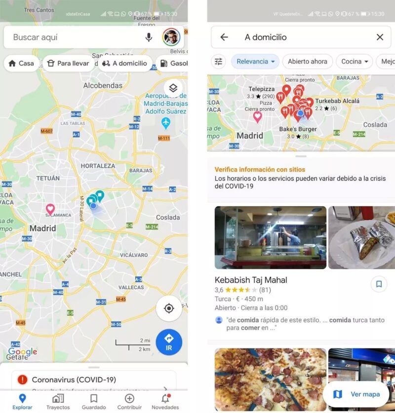 Come usare Google Delivery per ordinare dai ristoranti locali