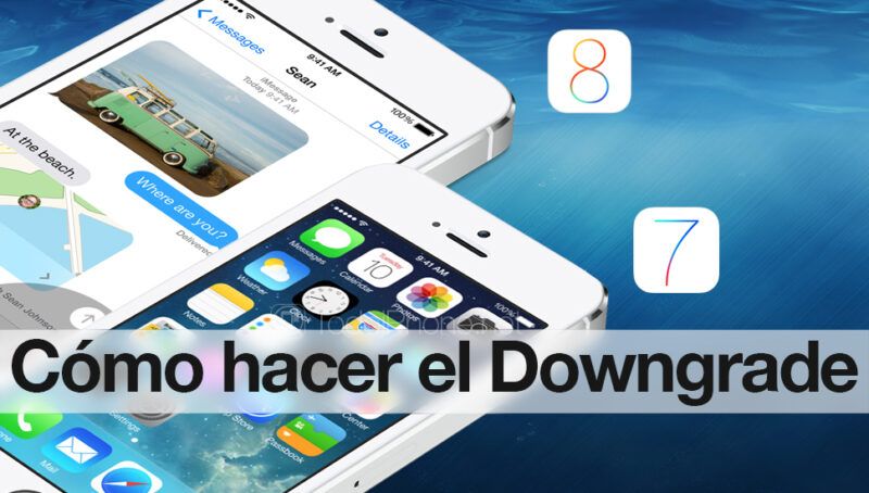 Si pụ fare il downgrade dell'iPhone da iOS 7?
