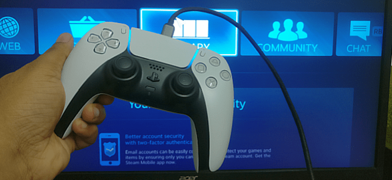 Come usare un controller PS5 su Steam