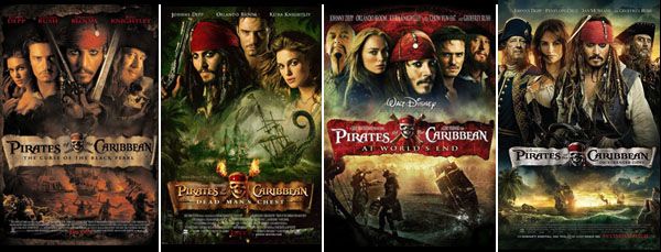 Come guardare i film dei Pirati dei Caraibi in ordine