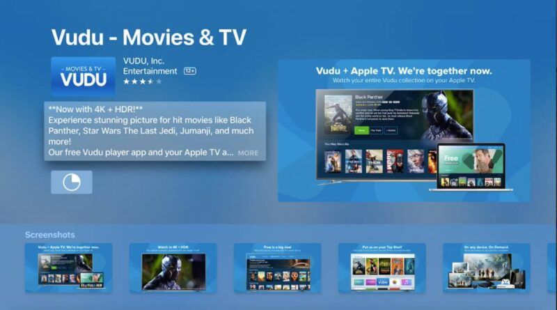 Guarda Vudu su Apple TV