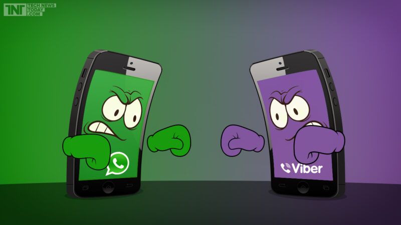 WhatsApp contro Viber