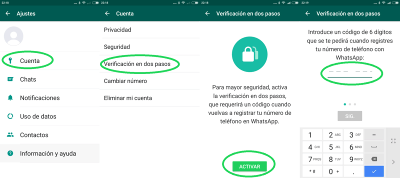 Come usare la verifica in due passaggi (2FA) su WhatsApp
