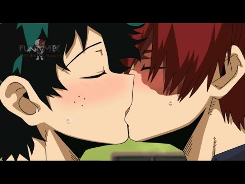 Bacio di Deku e Todoreki